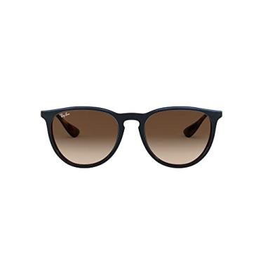 Imagem de Óculos de Sol Ray-Ban Erika 0RB4171 631513 Tam 54 / Azul - Lentes Marrom Gradiente