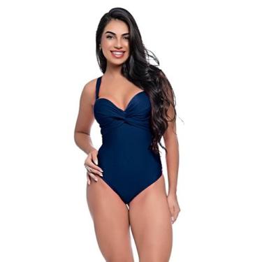 Imagem de Maiô Feminino Com Bojo Transpassado Modela Cintura e Busto - HYPE MODA