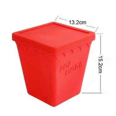 Imagem de Microondas pipoqueira silicone sem oleo tampa pop corn luxo - Yeet