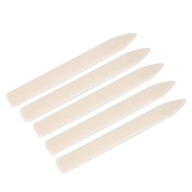 Imagem de Ferramenta de Pasta de Ossos Essenciais, Creaser Plástico para Artesanato Papel DIY, Scrapbooking, Fabricação Cartões, Aplicação Ampla, Simples Usar, Alça Confortável, Costura, Encadernação (Longo)