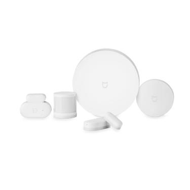 Imagem de Kit Smart Home Com Sensores Inteligentes 2 Xiaomi Xm540Bra App Mi Home, Wifi, Bluetooth, Zigbee Branco