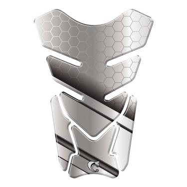 Imagem de Protetor De Tanque Adesivo Moto Honda Yamaha Suzuki Preto