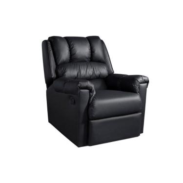 Imagem de Poltrona Do Papai Reclinável Vermont Classic Zero Wall Giro E Balanço Courano Preto - Probel