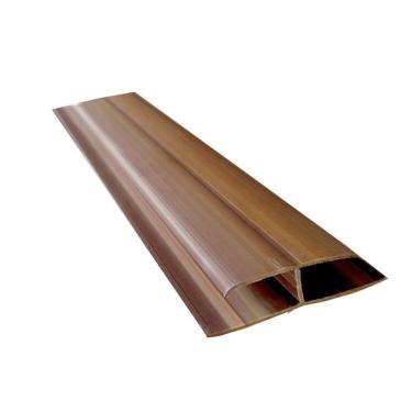 Imagem de Kit 10 Caixas Com 150 M Emenda Rígida Pvc Perfil H 8mmx4,5cmx3m Bariri Imbuia