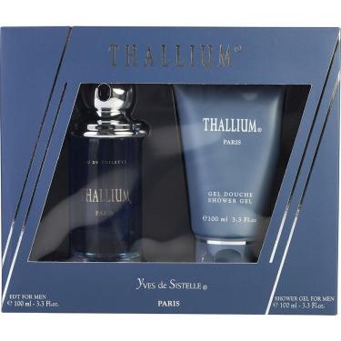 Imagem de Perfume Masculino Yves De Sistelle Thallium Edt Spray 100 Ml & Gel Banho