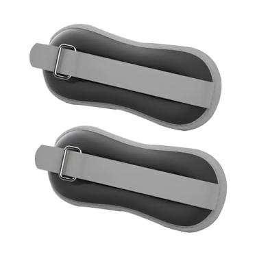 Imagem de rockible 2 peças de pesos de tornozelo e pulso para mulheres, homens e crianças, punhos pesos de braço para exercícios, Preto 0.5kg