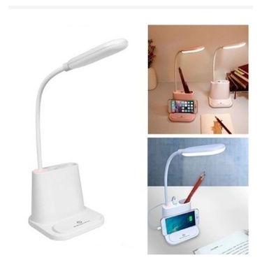 Imagem de luminaria mesa led articulada recarregável carregador  Pronta Entrega 