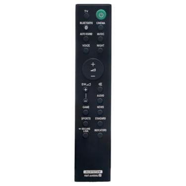 Imagem de Controle remoto de substituição RMT-AH500U adequado para Sony Soundbar SA-WS350 SA-S350 SA-WSD35 SA-SD35 SA-S350 HT-SD35 HT-S350 SA-WSD35 SA-SD35 SA-WS350 HTS350 HTSD35 SA-WS350 HTSD35 AWS3500