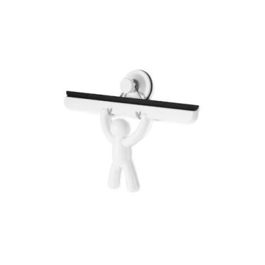 Imagem de Rodo Grande Rodinho De Pia Box Banheiro C/ Suporte Ventosa Buddy Surel