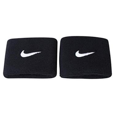 Imagem de Munhequeira Pequena Swoosh Wristband 2 Unid, Único, Preto