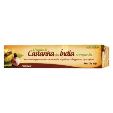 Imagem de Creme Castanha Da India 60g Arte Nativa - NAO INFORMADO