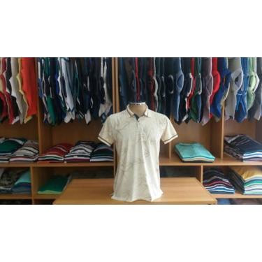 Imagem de Camiseta gola polo floral aleatory 04050023 tam m