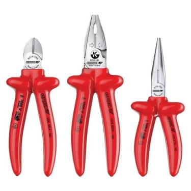 Imagem de Jogo de Alicates Isolados VDE 1000V EN 60900 Gedore 091884