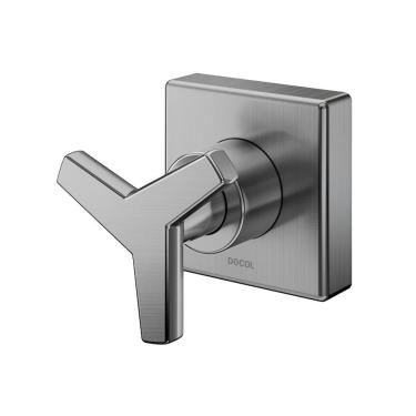 Imagem de Acabamento para Registro Docol Base 1/2", 3/4" e 1" Docol City Grafite Escovado