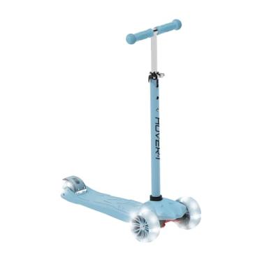 Imagem de Hover-1 Trotinete Solaris com luzes multicoloridas, rodas dianteiras de 11,4 cm, freio de pé traseiro e capacidade de peso de 50 kg