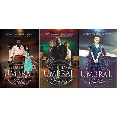 Imagem de KIT 3 LIVROS Monica Cortat  NAS TRILHAS DO UMBRAL TOBIAS FABRICIO EULA