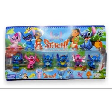 Imagem de Kit Com 6 Bonecos Lilo E Stitch O Filme Brinquedo Infantil - Disney