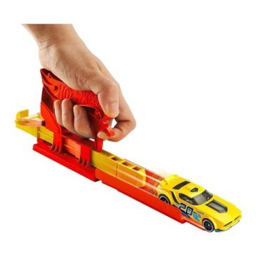Imagem de Lançador de Bolso Vermelho c/ Carrinho Sortido - Mattel