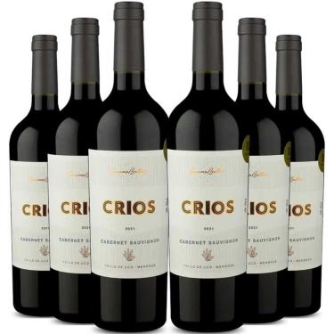 Imagem de Kit 6 Garrafas Vinho Tinto Susana Balbo Crios Cabernet Sauvignon 750ml