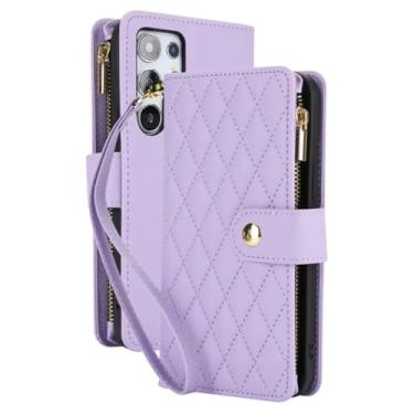 Imagem de MVVKKY Capa e alça de pulso transversal para Galaxy A05 4G (para Galaxy A05 4G/roxa)