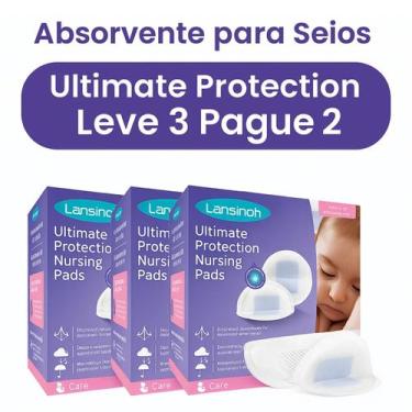 Imagem de Absorvente Para Seios Lansinoh Ultimate Protection Leve 3 Pague 2, 3 C