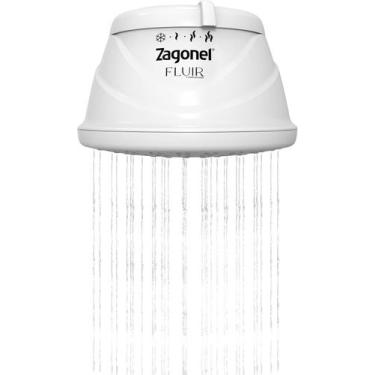 Imagem de Ducha fluir 4 temperaturas branco 127v 5500w - zagonel