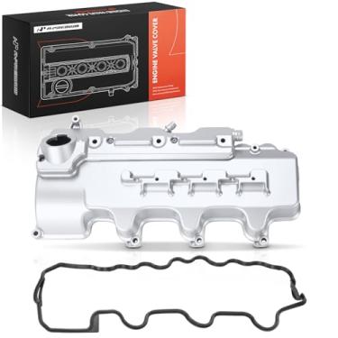 Imagem de A-Premium Tampa de válvula de motor esquerda de alumínio atualizado com junta de tampa de válvula compatível com Mercedes-Benz C280 1998-2000, C240, C320, C32 AMG, E320, ML350, ML320, S350, SLK32 AMG