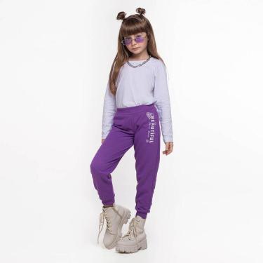 Imagem de Calça Moletom Infantil Menina Beuatiful-Feminino