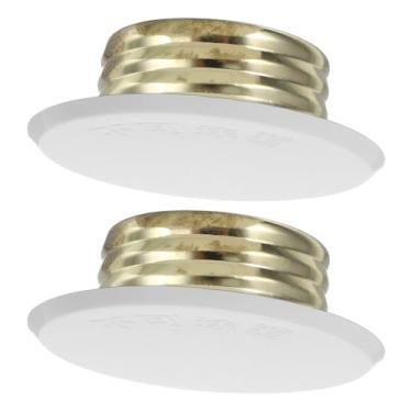Imagem de Operitacx 2 Peças De Tampas Para Sprinklers De Incêndio - Placas De Ferro Para Esconder Cabeçotes De Sprinklers Em Escritórios Domésticos (Diâmetro Externo 5 5 Cm Diâmetro 4 5 Cm)