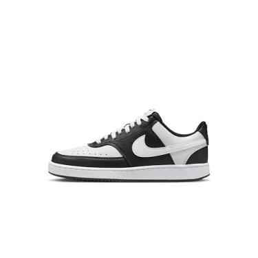 Imagem de Tênis esportivo masculino Nike para uso interno, Preto, branco, 9