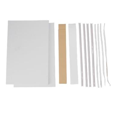 Imagem de Pssopp Painéis Laterais do Ar -condicionado da Janela, Painel de Espuma Isolante de Calado de Calado para Janela para a Tela de Substituição de Vedação CA