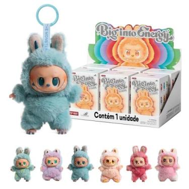 Imagem de Labubu Pelúcia Surpresa Cores Sortidas Boneco Chaveiro - Toys 2U