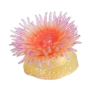 Imagem de Sea Life Anêmona Lembrancinhas para Festa Decoração de Tanque de Peixes Coleção de Brinquedos Educativos Animais Marinhos Estatuetas de Animais, pequena