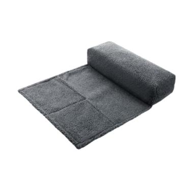 Imagem de IEUDNS Almofada Reclinável para Encosto de Cabeça, Espreguiçadeira, Almofada de Cabeça Compacta, Destacável, Portátil com Zíper, Antiderrapante para Cadeira, Cinza