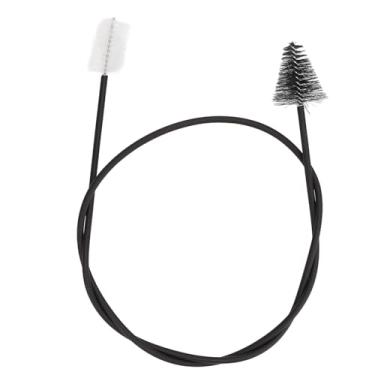 Imagem de Cobra Escova de Limpeza Flexível Sturdy 83cm Longo Instrumento Escova de Limpeza para Trompete Trombone Saxofone Aço Inoxidável Natureza Manes