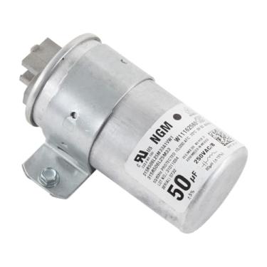 Imagem de Whirlpool W11395618 Peça de capacitor de lavadora de carga superior OEM substitui W10390446, W10625046, W10843769, W10866250, W11158831, W11162560, W11315694 e WPW11394 062500 46 cm