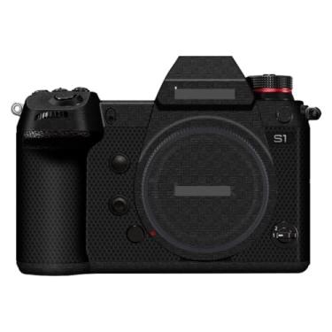 Imagem de Película protetora para câmera S 1 R Película protetora antiarranhões Película protetora para Panasonic Lumix S1 S1R (fibra de armadura preta)