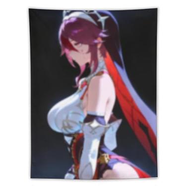 Imagem de LIEGBMEU Sexy Bikini Hot Anime Girl Tapeçaria 152.4 cm x 203.2 cm Interior Exterior Wall Quilt Art Decoração de Tapeçaria Caprichosa, AF100