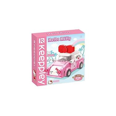 Imagem de Keepplay Bloco de Montar Mini Carro - Hello Kitty e Amigos