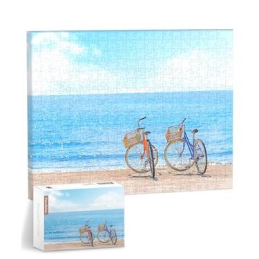 Imagem de PieceRelax Quebra-Cabeças De Arte Em Tela Para Adultos - Longe Da Cidade, Praia Tranquila Verão, Presente Exclusivo E Decoração Casa Com Quebra-Cabeça Plástico Sala Estar Quarto [Hn1316]