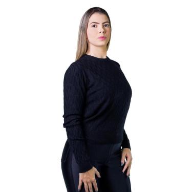 Imagem de Suéter Feminino Facinelli 651207 Preto-Feminino