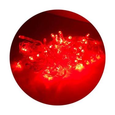 Imagem de Pisca Luz Natal Led 10m 110V Decoração Fio Transparente - TOP NATAL, V