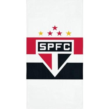 Imagem de Toalha De Banho Lepper Aveludada Estampada Times De Futebol (São Paulo)