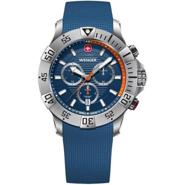 Imagem de Relógio Suíço Wenger Seaforce Chrono Azul 01.0643.124-Masculino