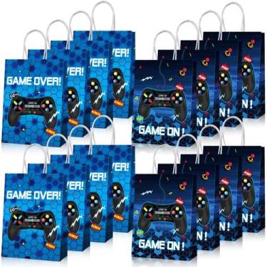 Imagem de Party Favor Bags Clabby Gamer, videogame de 16 peças para crianças