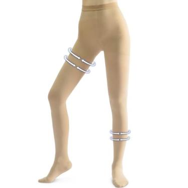Imagem de Meia-calça de compressão Beister Medical 20-30mmHg para mulheres e hom