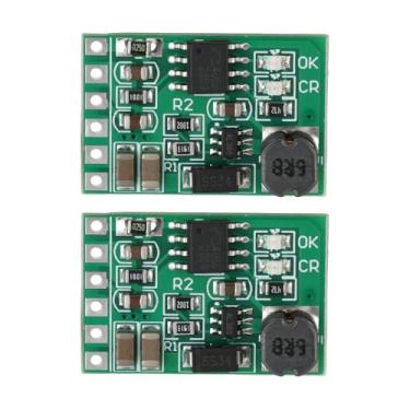 Imagem de Micro Traders 2 peças 12 V placa de descarga conversor DC-DC módulo boost para sistema solar de lítio para bateria de lítio 18650 14500