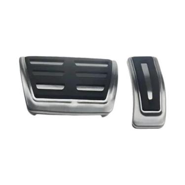 Imagem de Capa De Pedal De Acelerador E Freio Em Aço Inoxidável Para Audi A4 A5 