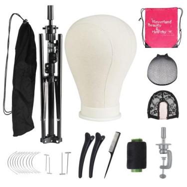 Imagem de Suporte de cabeça de peruca Neverland Beauty & Health, manequim de 58 