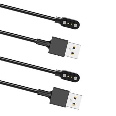 Imagem de Carregador magnético para relógio inteligente de 2,84 mm – 2 pinos compatíveis com Wyze Watch 47, carregadores de substituição para Letsfit, funcional para Very Fit Pro, para VeryFitPro |Skg |Cubitt |